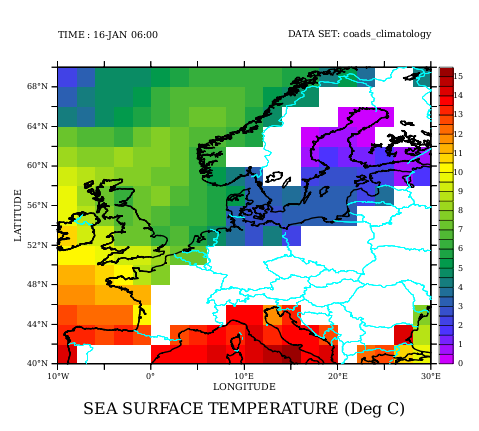 FILL_XY example, plot 1. The original coarse grid